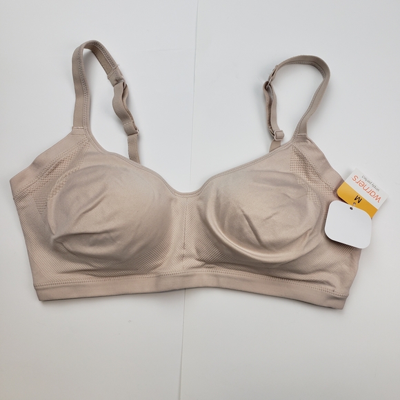 Warner's Other - Warner's Soft Beige Bra Wireless Lightly Lined